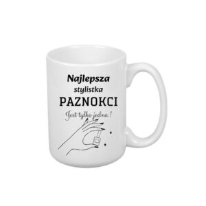 Kubek 440ml *ELEGANT* Kubek dla Stylistki Paznokci