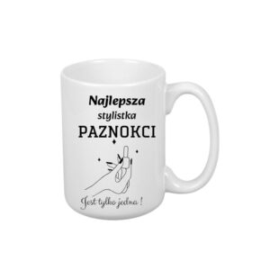 Kubek 440ml *ELEGANT* Kubek dla Stylistki Paznokci