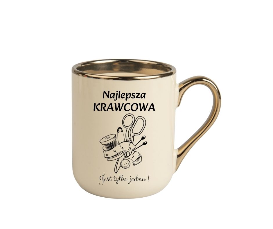 Kubek 330ml *ELEGANT* dla Krawcowej