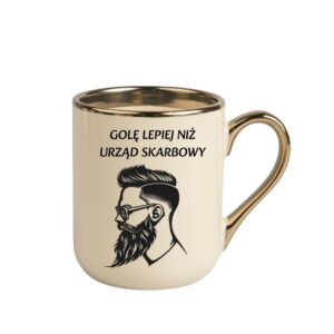 Kubek 330ml *ELEGANT* dla Barbera „Golę lepiej…”