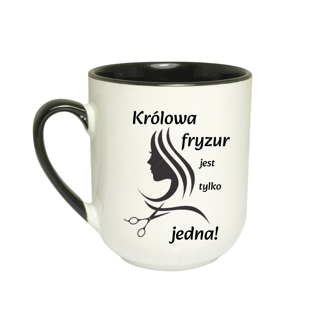 Kubek Kawowy 290ml dla Fryzjerki - obrazek 5