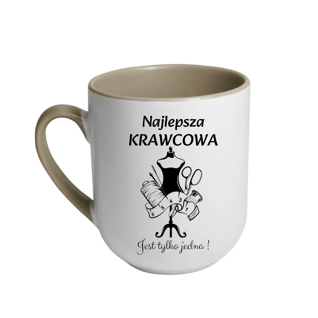 Kubek Kawowy 290ml dla Krawcowej - obrazek 4