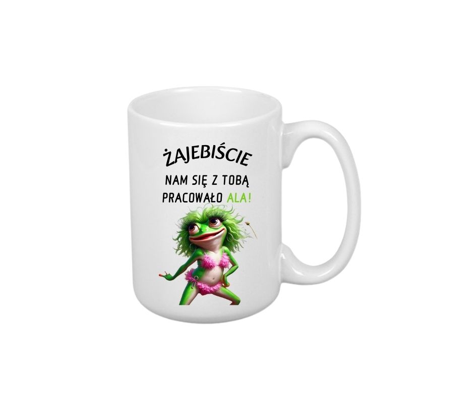 Kubek 440ml *ELEGANT* Kubek na Odejście z Pracy - obrazek 2