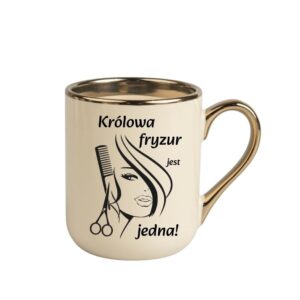 Kubek 330ml *ELEGANT* dla Fryzjerki