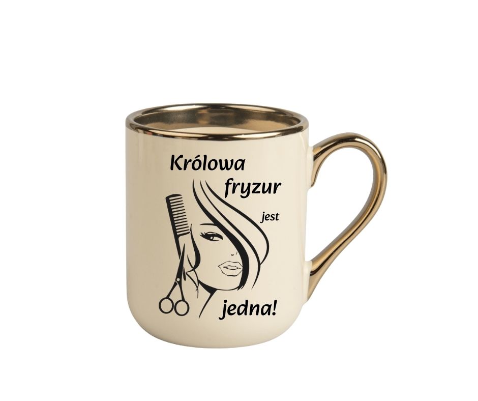 Kubek 330ml *ELEGANT* dla Fryzjerki