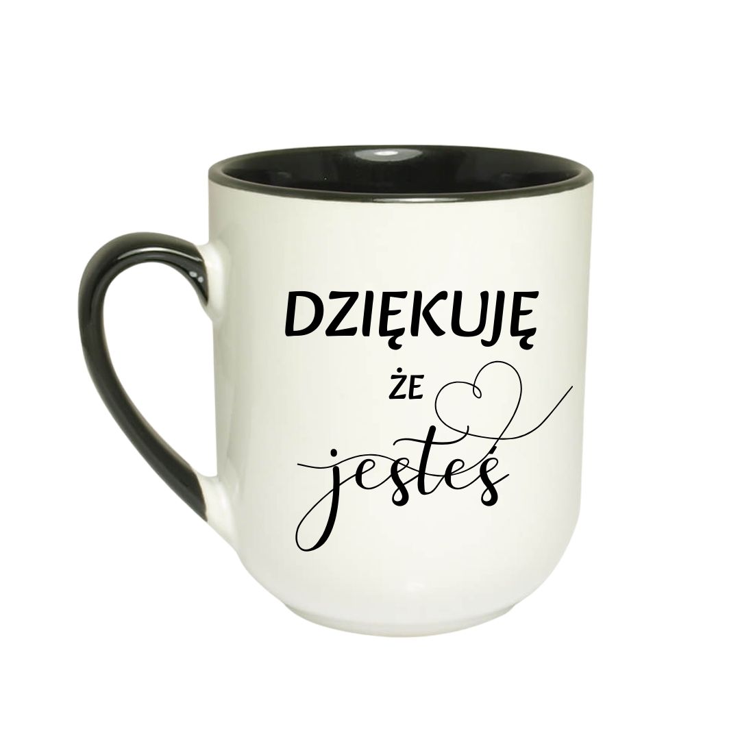 Kubek Kawowy 290ml "Dziękuję, że Jesteś"