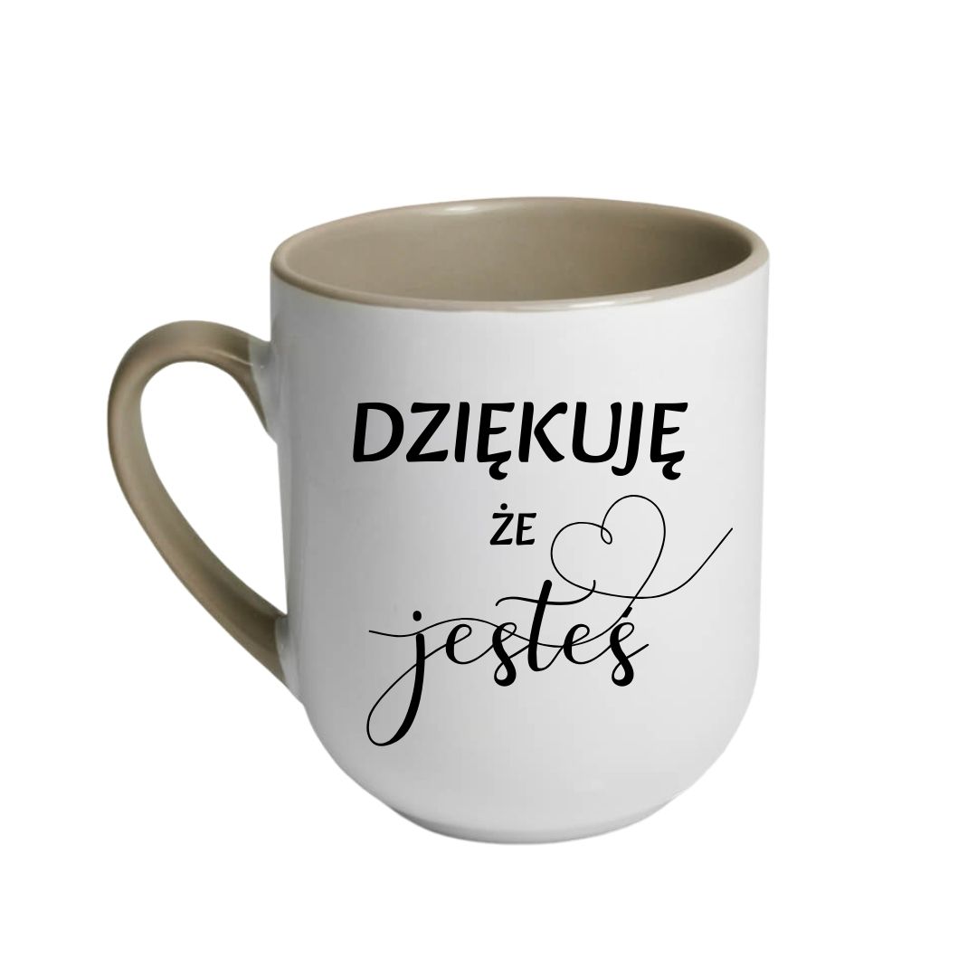 Kubek Kawowy 290ml "Dziękuję, że Jesteś" - obrazek 4
