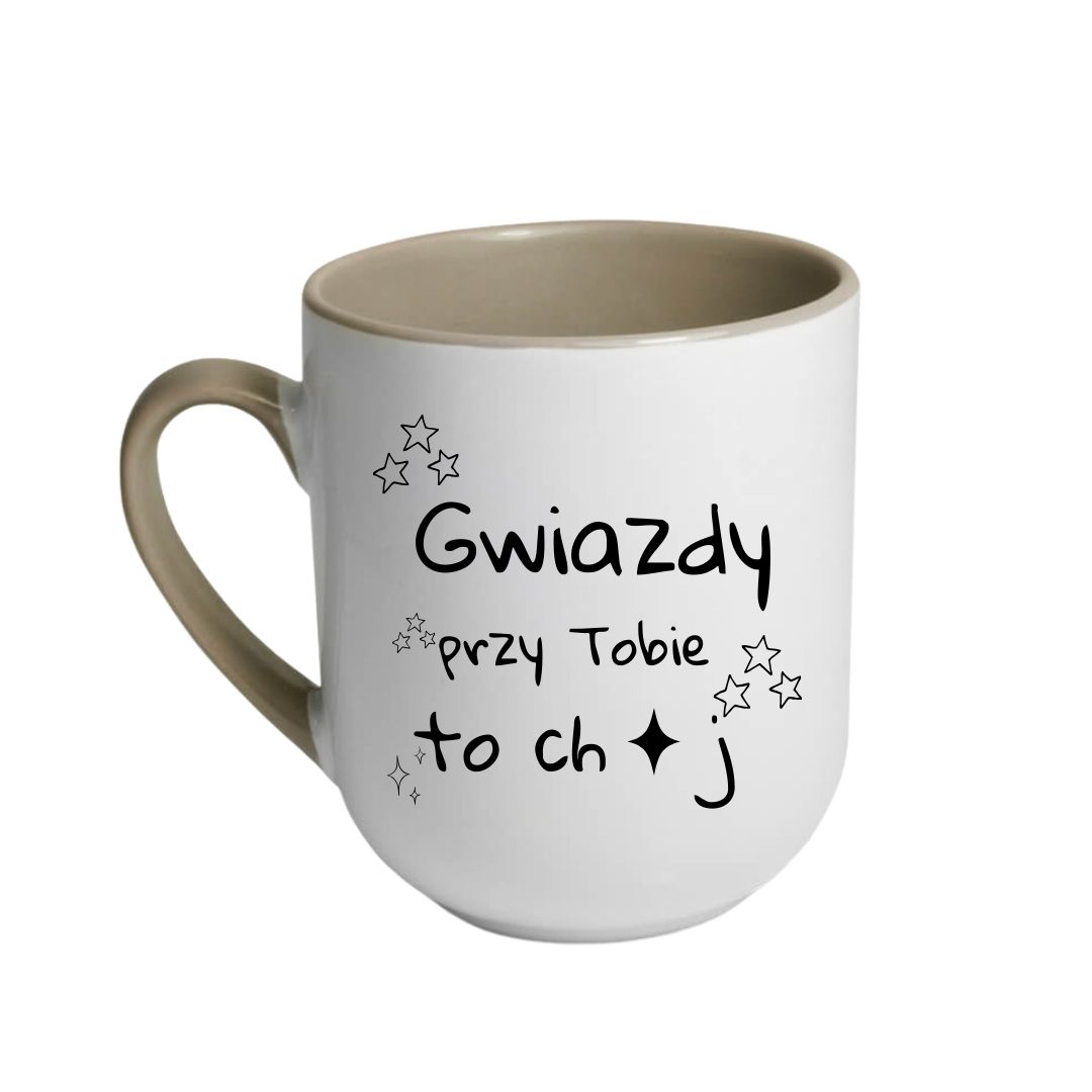 Kubek Kawowy 290ml "Gwiazdy przy Tobie..." - obrazek 3