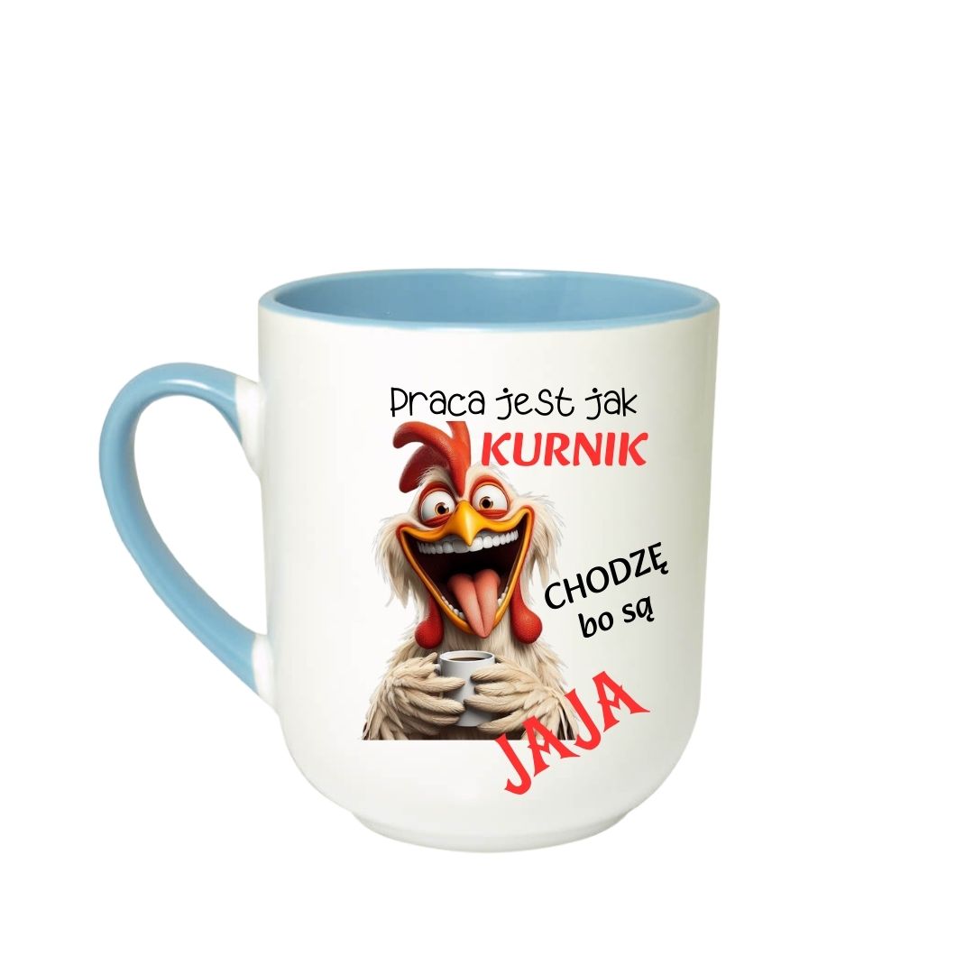 Kubek Kawowy 290ml z Zabawnym tekstem - obrazek 3
