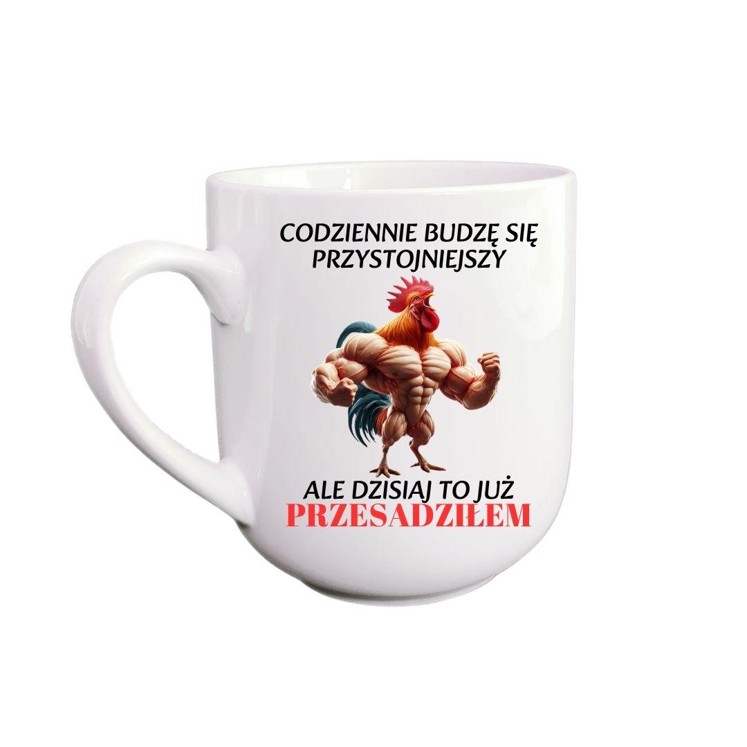 Kubek Kawowy 290ml z Zabawnym tekstem - obrazek 3