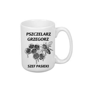 Kubek 440ml *ELEGANT* Kubek dla Pszczelarza