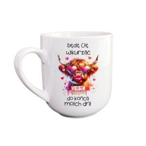 Kubek Kawowy 290ml z Zabawnym tekstem