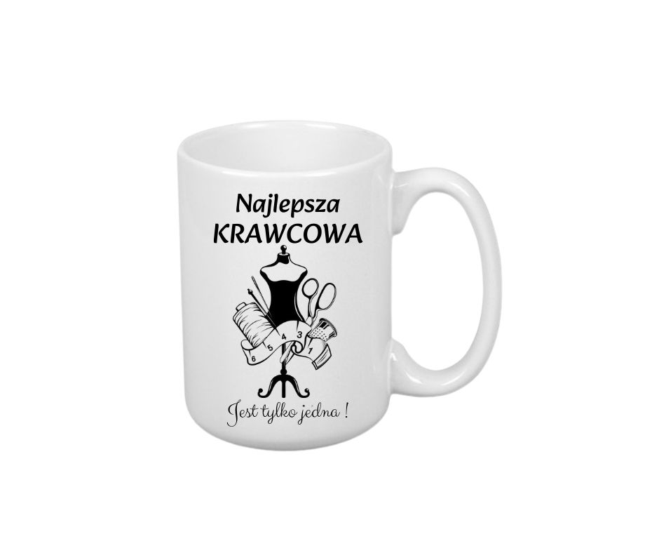 Kubek 440ml *ELEGANT* Kubek dla Krawcowej - obrazek 2