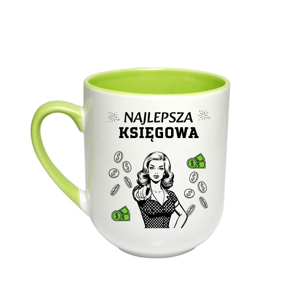 Kubek Kawowy 290ml dla Księgowej - obrazek 5