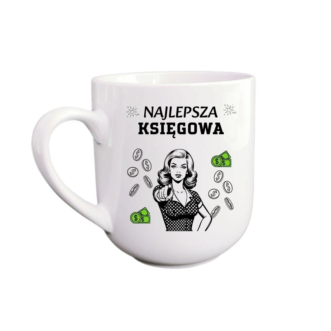 Kubek Kawowy 290ml dla Księgowej - obrazek 3