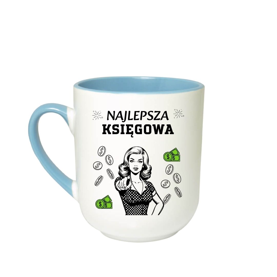 Kubek Kawowy 290ml dla Księgowej - obrazek 2