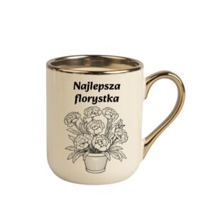 Kubek 330ml *ELEGANT* dla Florystki