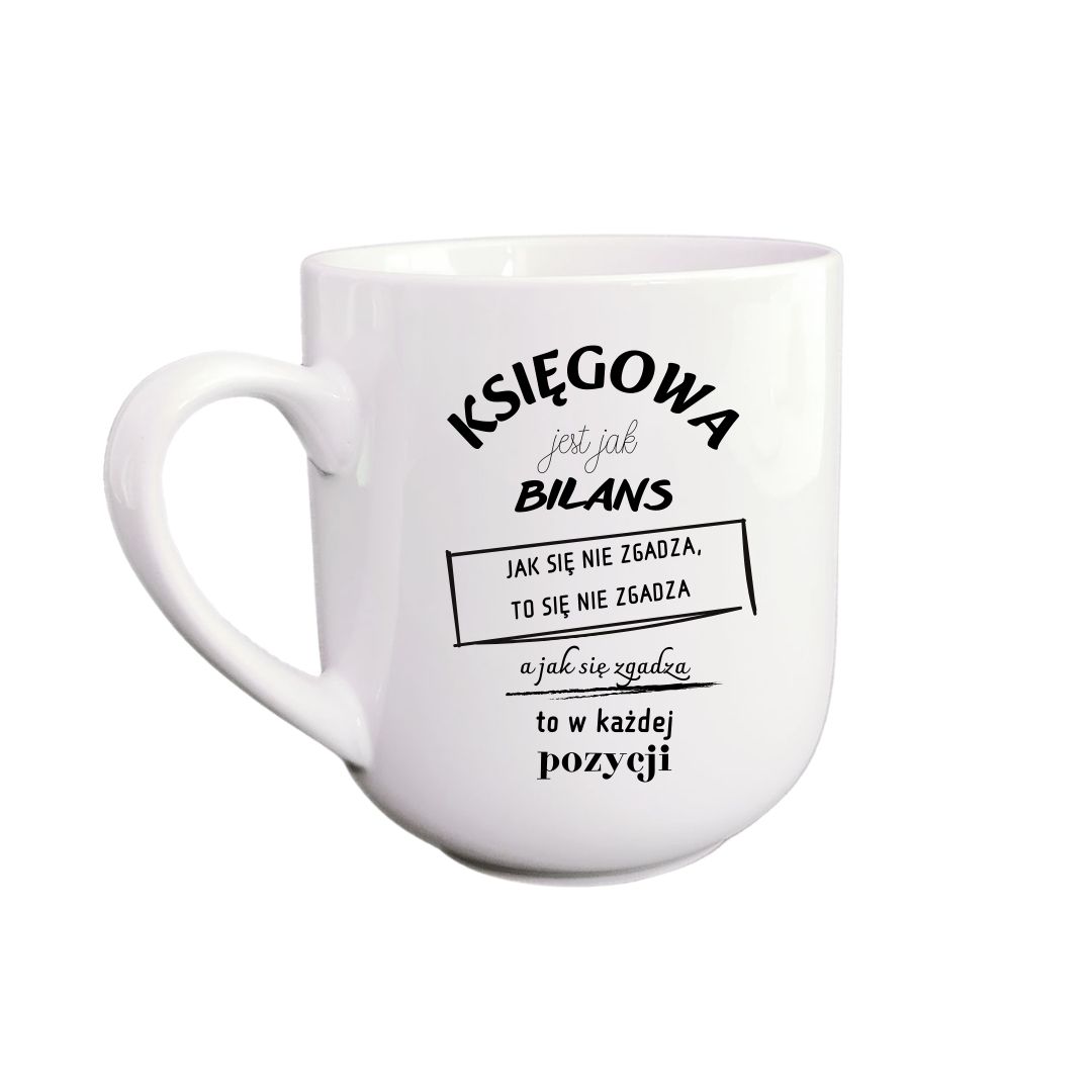 Kubek Kawowy 290ml dla Księgowej - obrazek 2