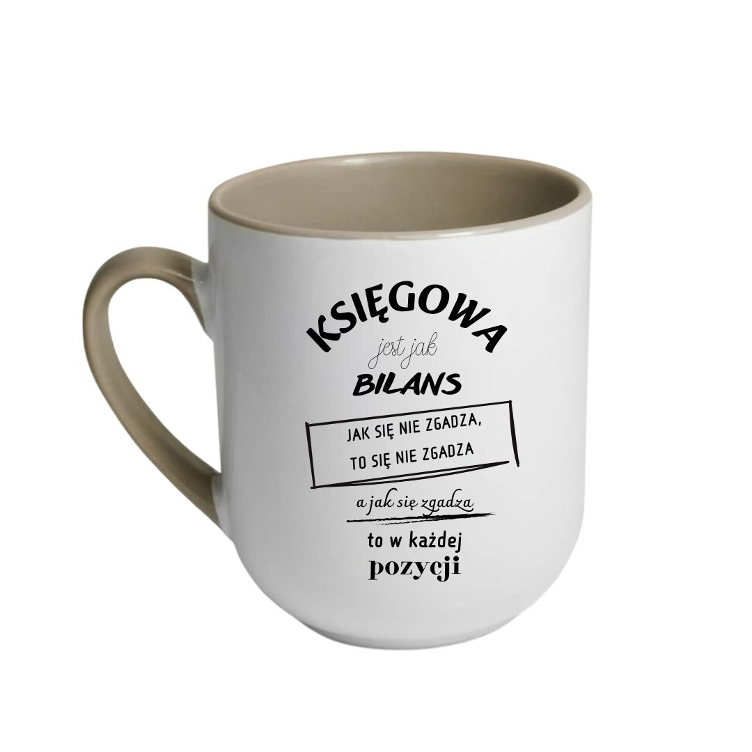 Kubek Kawowy 290ml dla Księgowej - obrazek 3