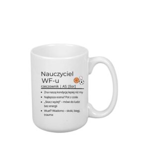 Kubek 440ml *ELEGANT* Kubek dla Nauczyciela WFu