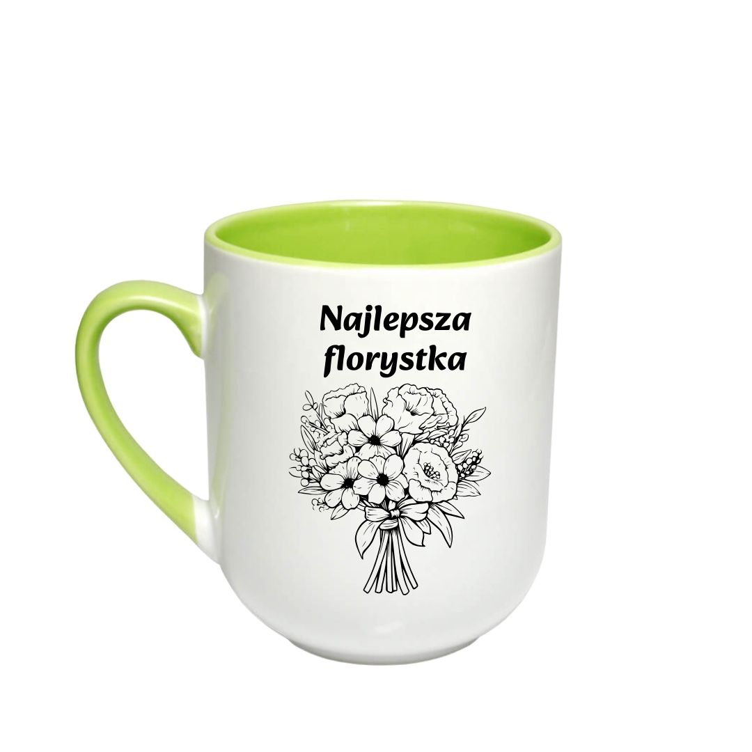 Kubek Kawowy 290ml dla Florystki - obrazek 5