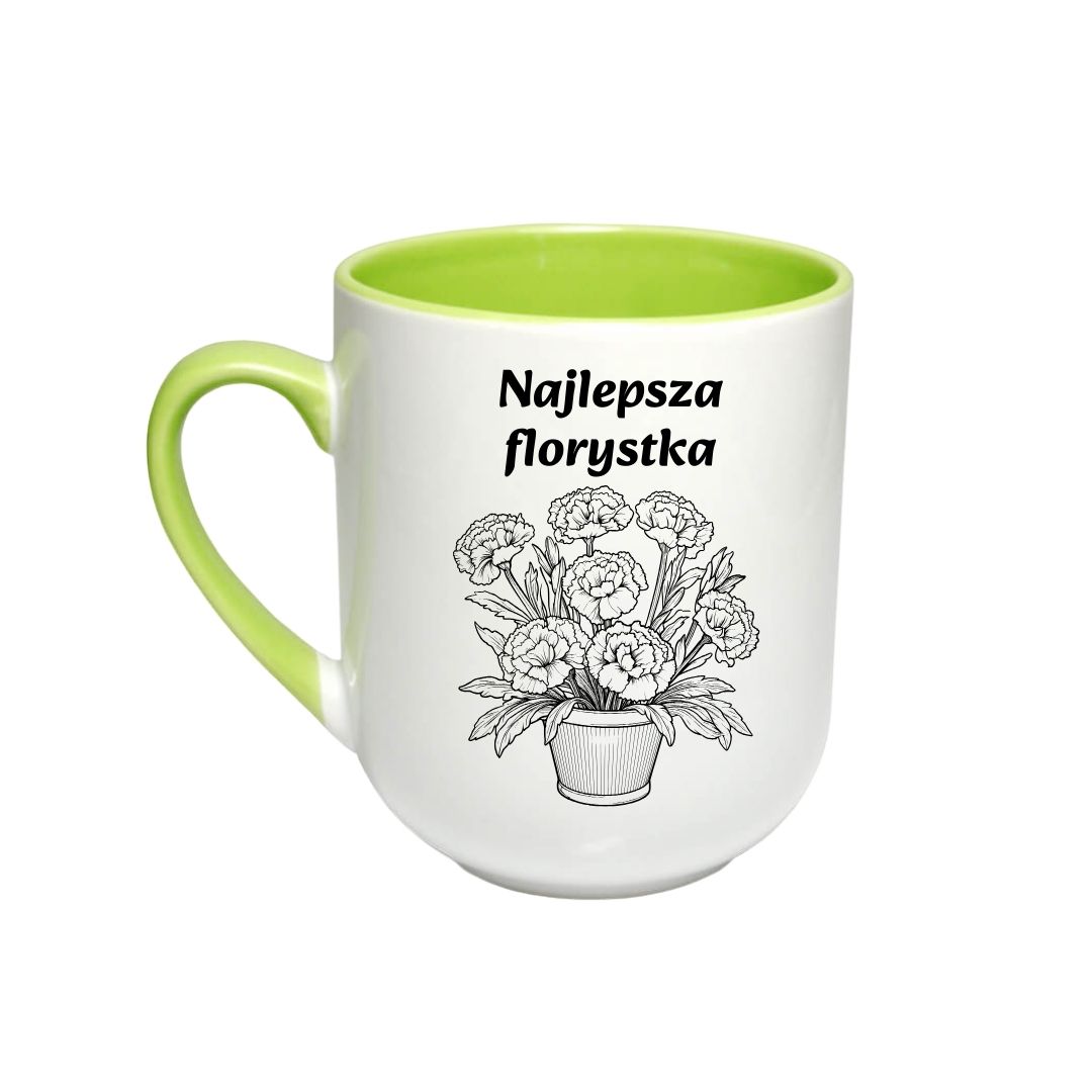 Kubek Kawowy 290ml dla Florystki - obrazek 2