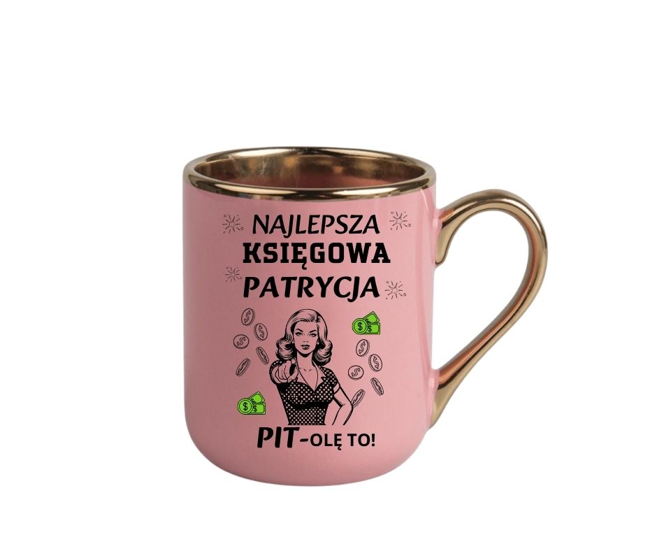 Kubek 330ml *ELEGANT* Kubek dla Księgowej - obrazek 4