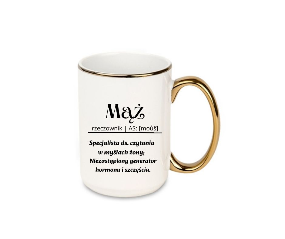 Kubek 440ml *ELEGANT* Kubek dla Męża