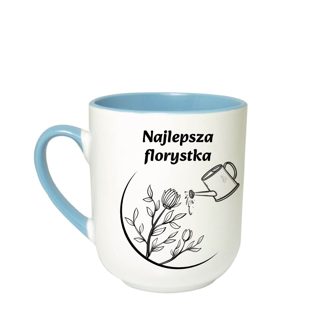 Kubek Kawowy 290ml dla Florystki - obrazek 2