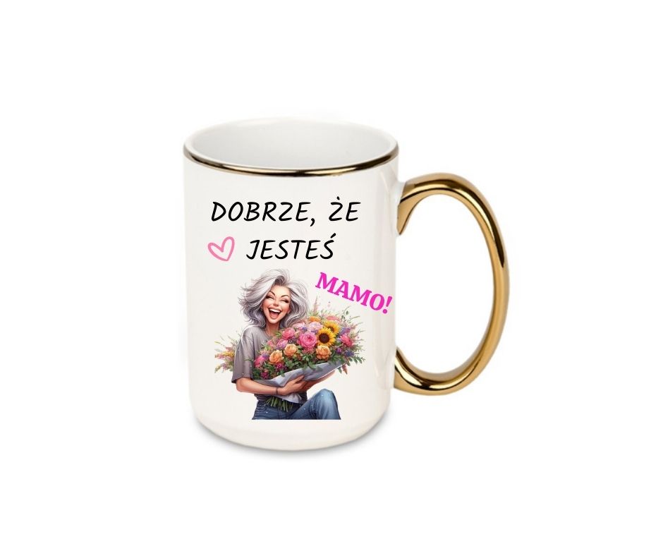 Kubek 440ml *ELEGANT* Kubek na Dzień Matki