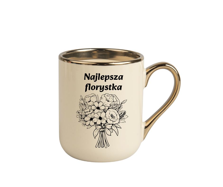 Kubek 330ml *ELEGANT* dla Florystki