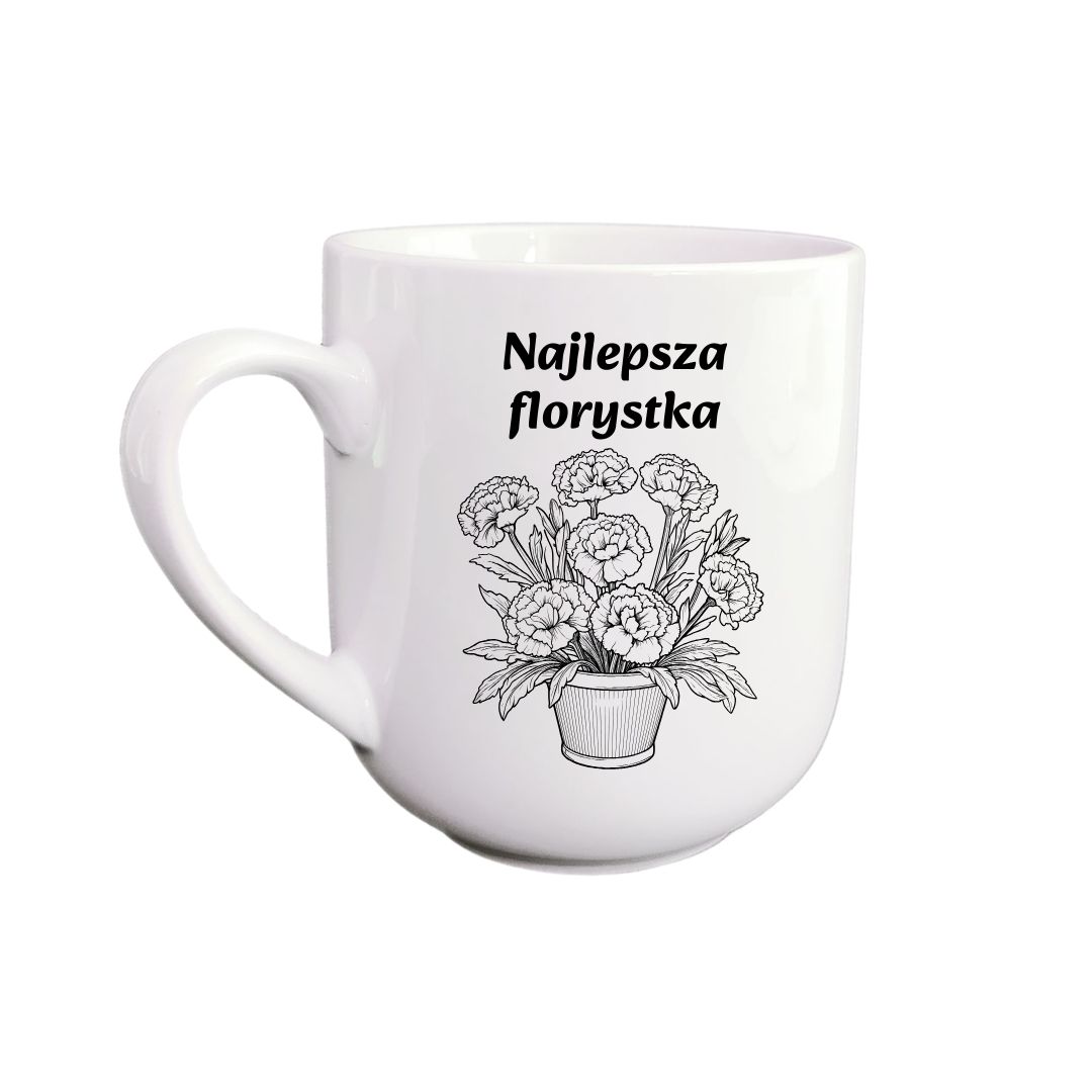 Kubek Kawowy 290ml dla Florystki - obrazek 5