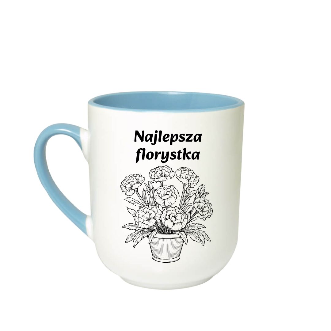 Kubek Kawowy 290ml dla Florystki - obrazek 3
