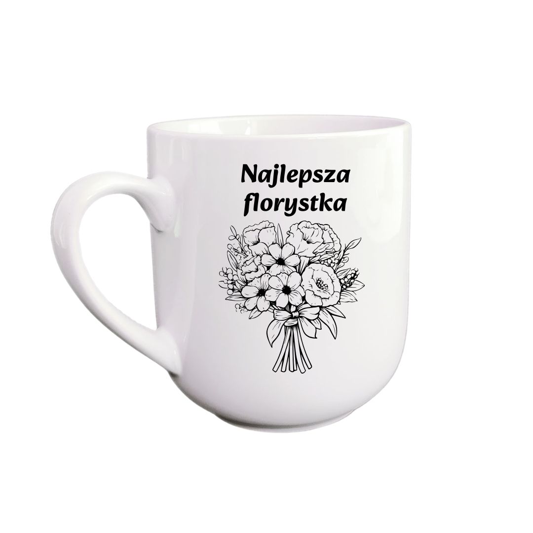 Kubek Kawowy 290ml dla Florystki - obrazek 3