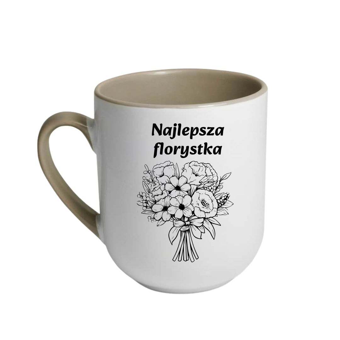 Kubek Kawowy 290ml dla Florystki - obrazek 4