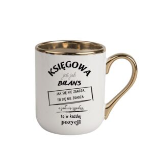 Kubek 330ml *ELEGANT* Kubek dla Księgowej