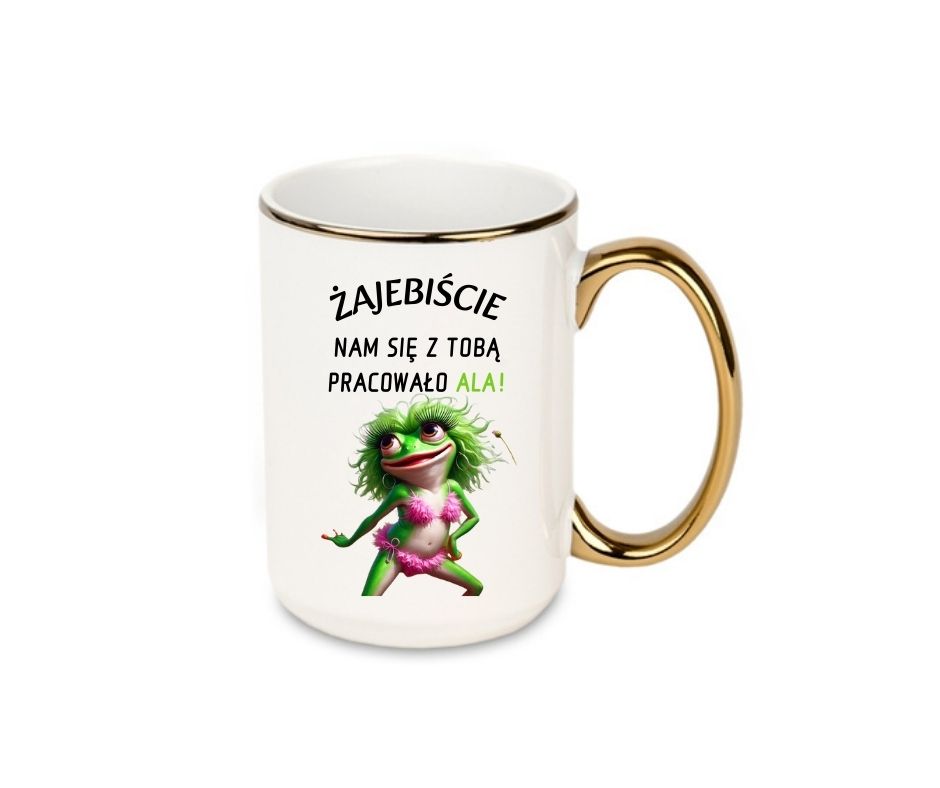 Kubek 440ml *ELEGANT* Kubek na Odejście z Pracy