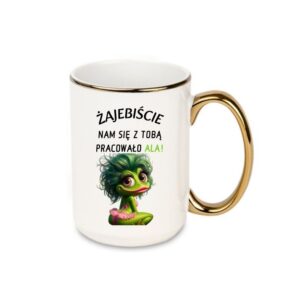 Kubek 440ml *ELEGANT* Kubek na Odejście z Pracy