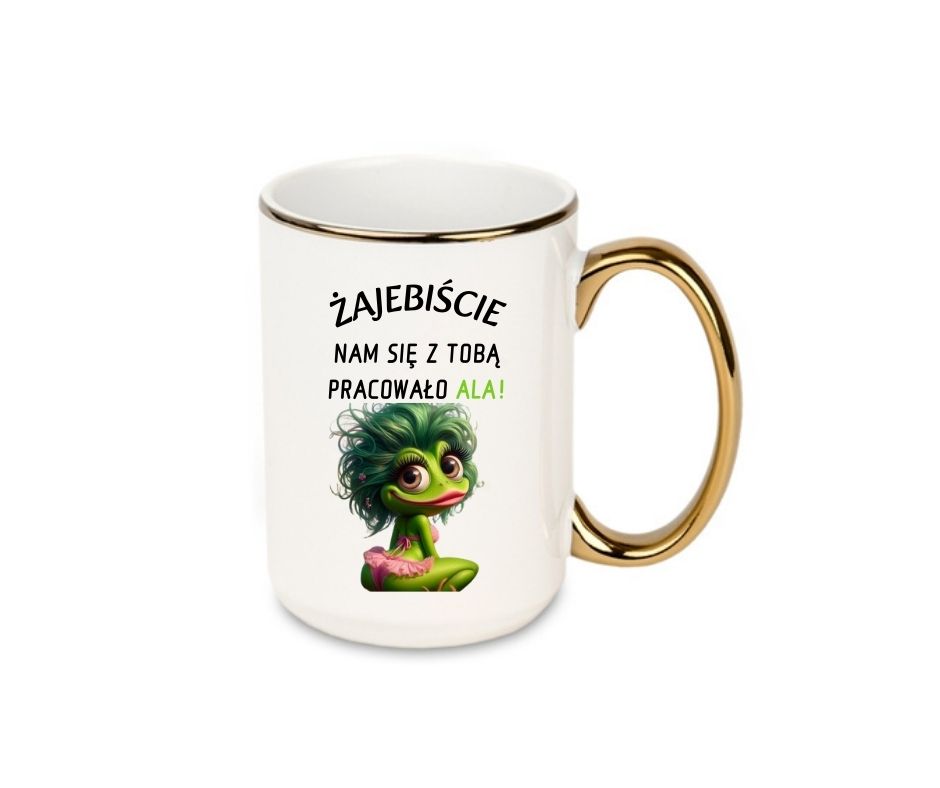 Kubek 440ml *ELEGANT* Kubek na Odejście z Pracy