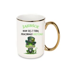 Kubek 440ml *ELEGANT* Kubek na Odejście z Pracy