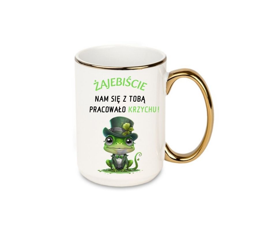 Kubek 440ml *ELEGANT* Kubek na Odejście z Pracy