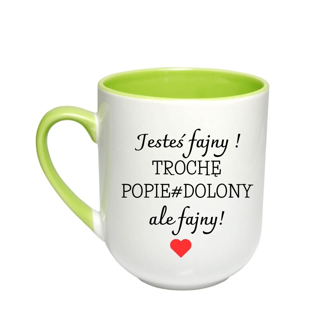 Kubek Kawowy 290ml "Jesteś fajny..." - obrazek 5