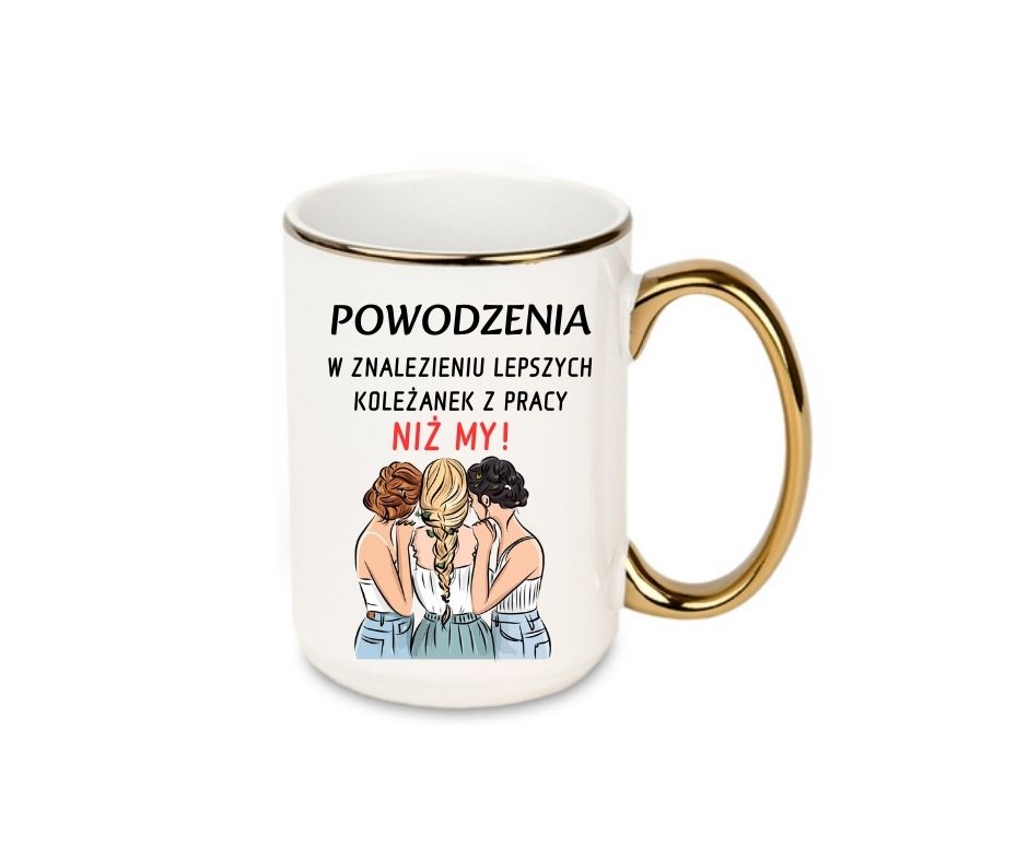 Kubek 440ml *ELEGANT* Kubek na Odejście z Pracy