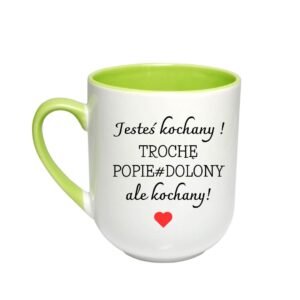 Kubek Kawowy 290ml „Jesteś kochany…”