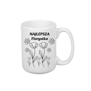 Kubek 440ml *ELEGANT* Kubek dla Florystki
