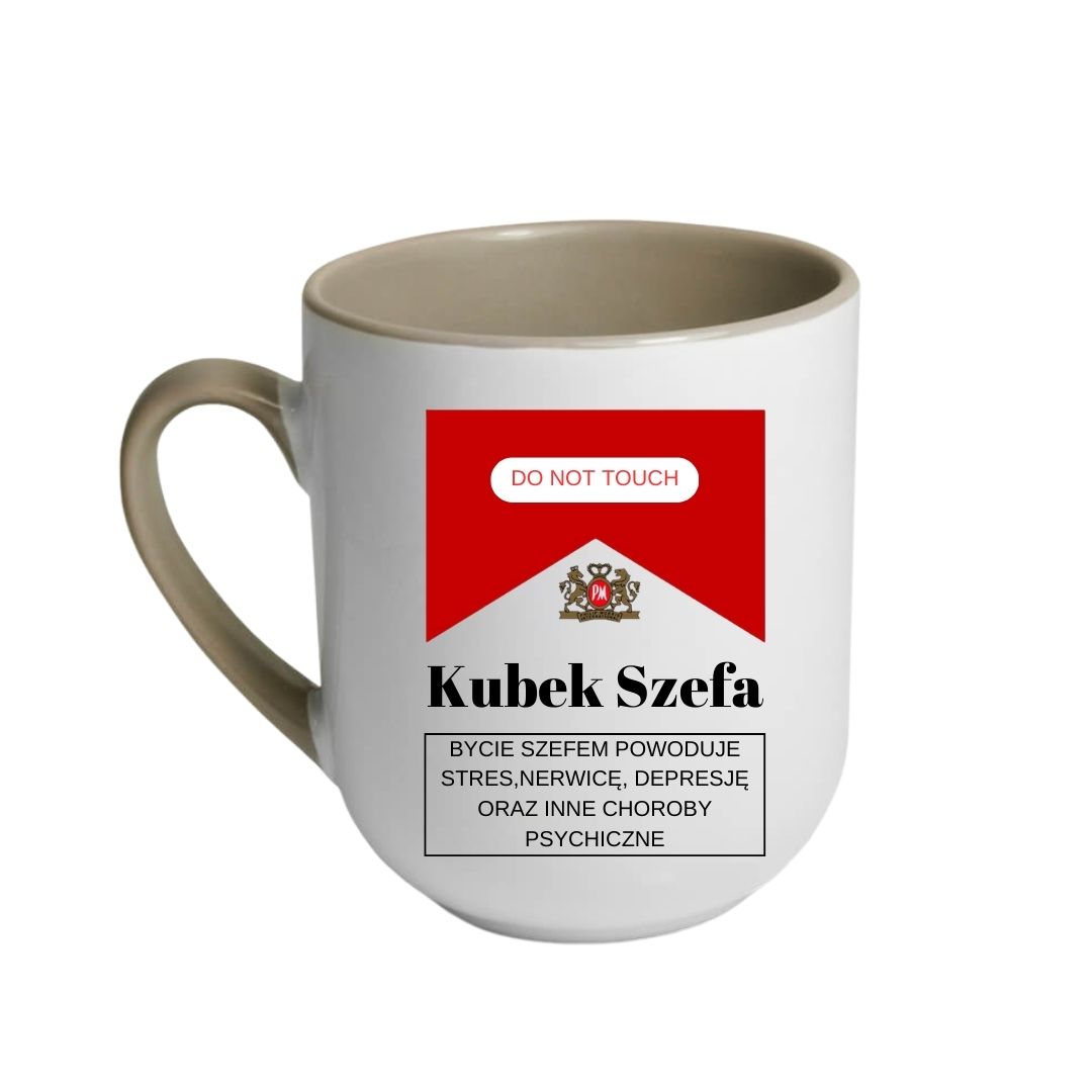 Kubek Kawowy 290ml dla Szefa - obrazek 4