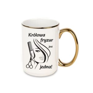 Kubek 440ml *ELEGANT* Kubek dla Fryzjerki