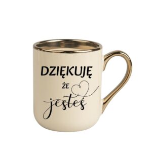 Kubek 330ml *ELEGANT* Dziękuję, że JESTEŚ