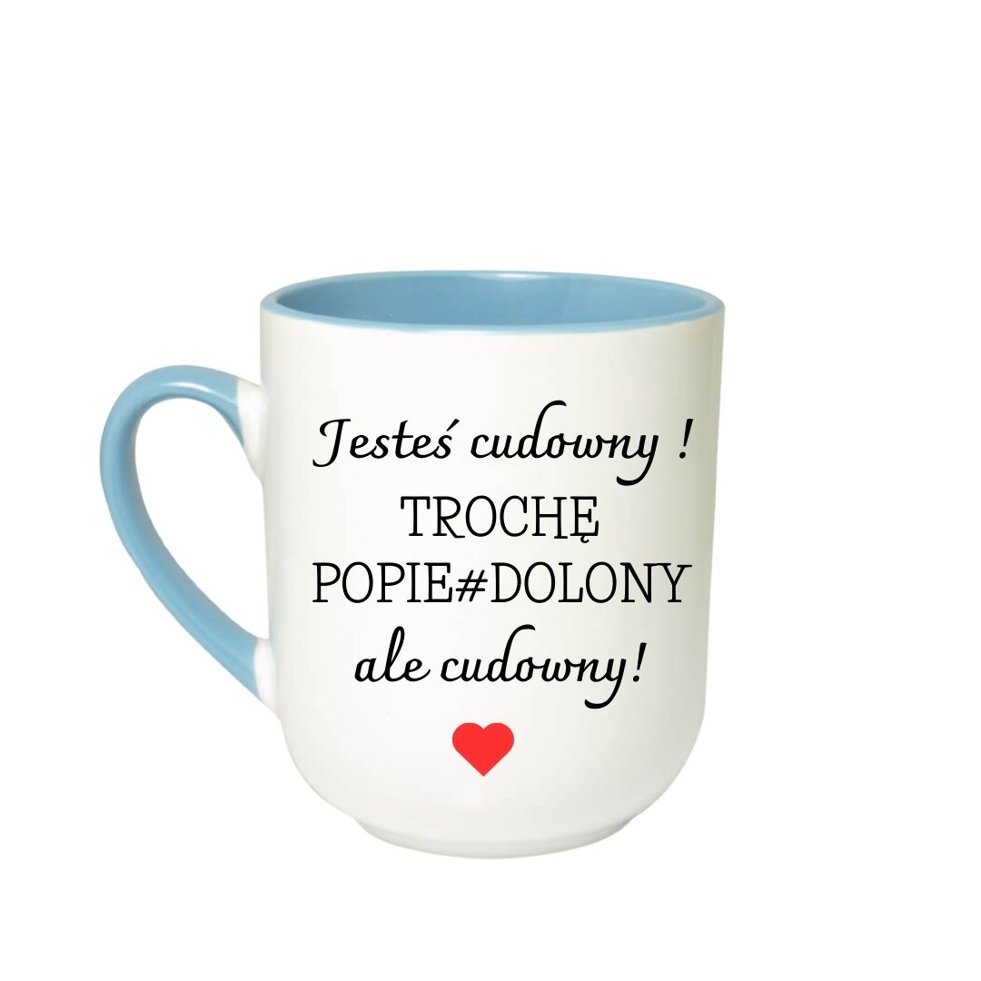 Kubek Kawowy 290ml "Jesteś cudowny..." - obrazek 4