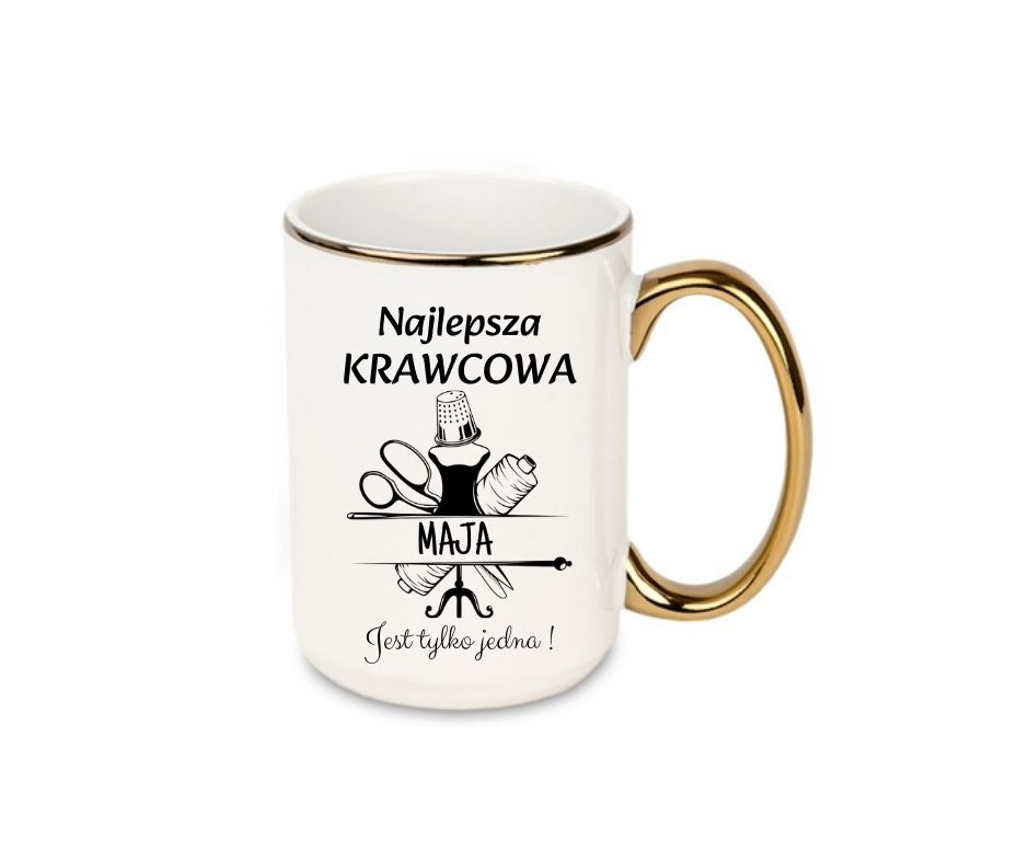 Kubek 440ml *ELEGANT* Kubek dla Krawcowej